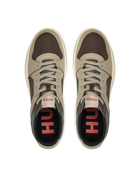 HUGO Hugo Sneakersy Hadrian 50529902 10266726 01 Brązowy