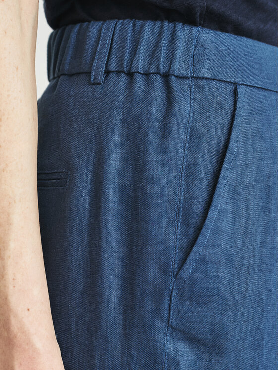 TATUUM TATUUM Bavlnené nohavice SEMIKO 1 Modrá Classic Fit