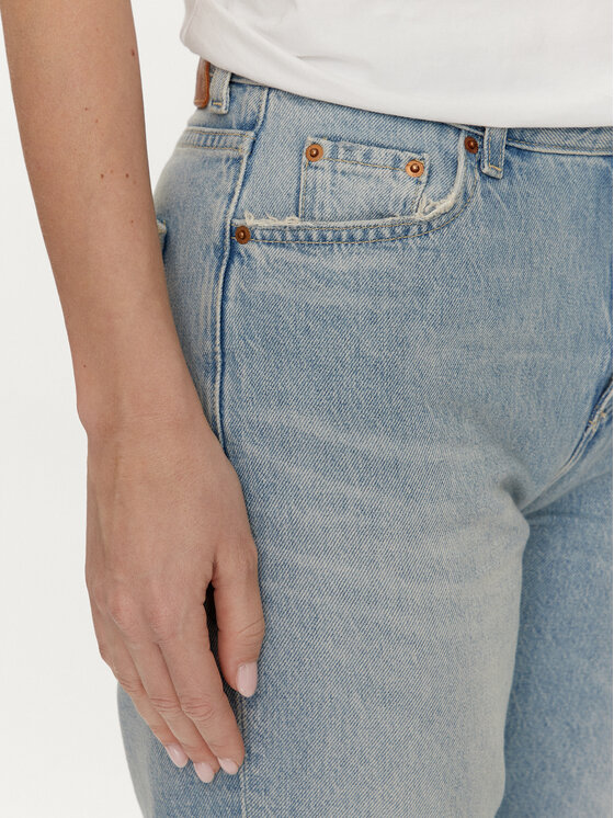 Mustang Mustang Jeans hlače Brooke 1013427 Modra Straight Fit