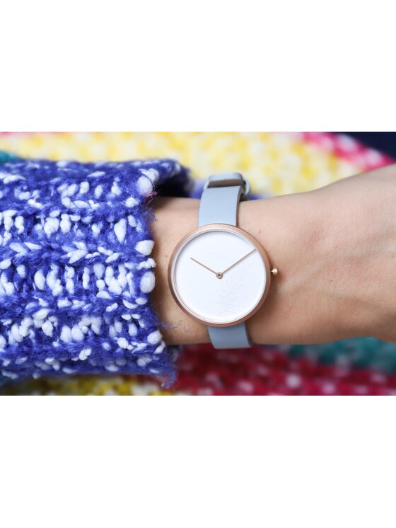 Obaku Obaku Zegarek V219LXVHRL Niebieski