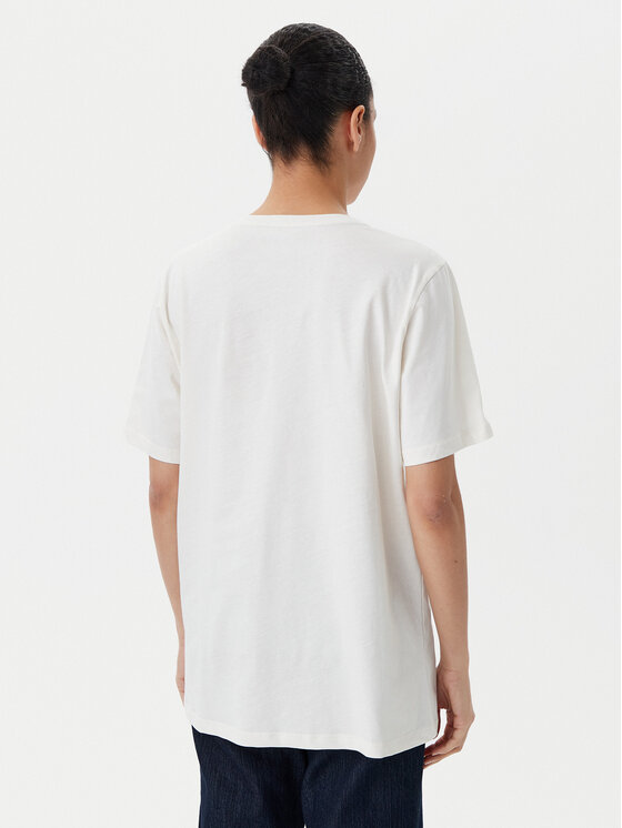 Liu Jo Sport Liu Jo Sport T-krekls TA5174 JS923 Écru Regular Fit