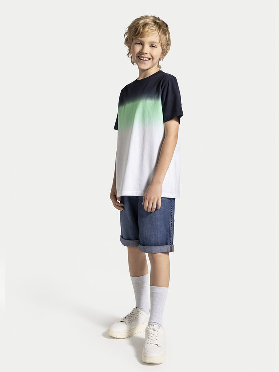 Coccodrillo Coccodrillo Džínsové šortky WC4123201DWJ Modrá Regular Fit