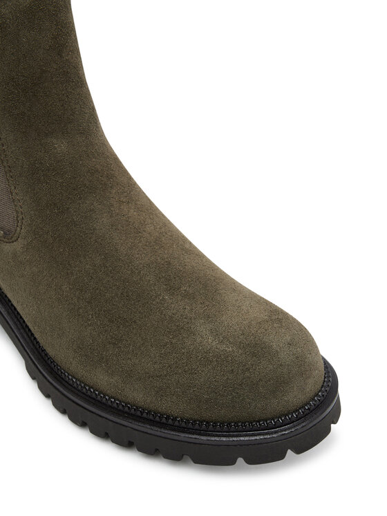 Tamaris Tamaris Kotníková obuv s elastickým prvkem 1-25427-41 Khaki