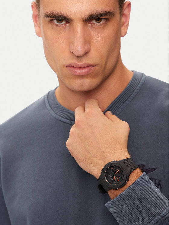 G-Shock G-Shock Часовник GA-2100-1A4ER Черен