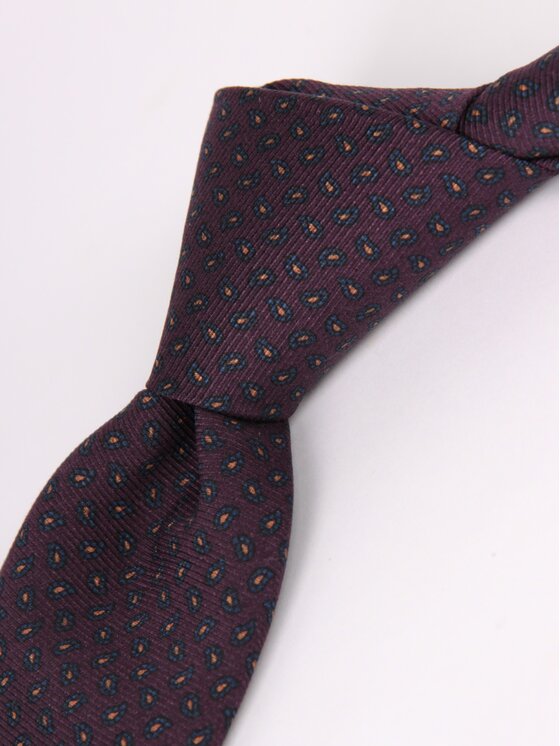 ELSNER ELSNER Γραβάτα JEDWAB ANCIENT MADDER A1119 Μωβ