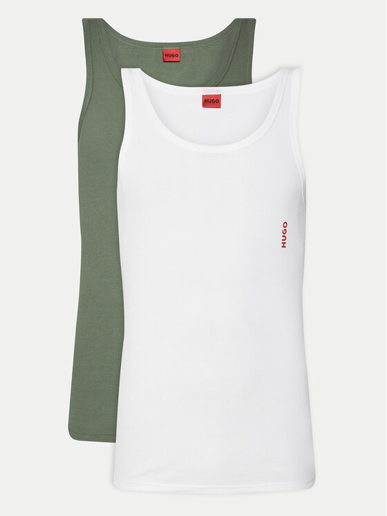 HUGO Komplet tank topów 50532634 Kolorowy Slim Fit