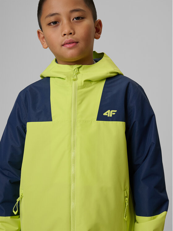 4F 4F Kurtka przejściowa OUTERWEAR Zielony Regular Fit