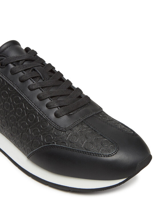 Calvin Klein Calvin Klein Sneakersy Low Prof Runn Laceup Mono HM0HM01896 Czarny