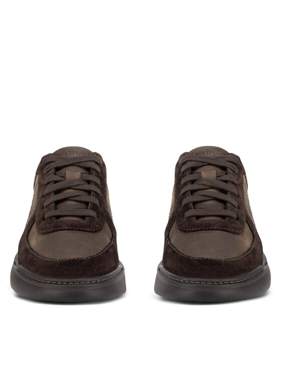 Badura Badura Sneakersy BOZEMAN II-34 MI08 Brązowy