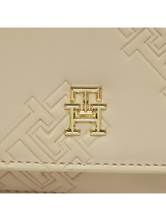 Tommy Hilfiger Tommy Hilfiger Torbica Th Refined Crossover Mono AW0AW15727 Bež
