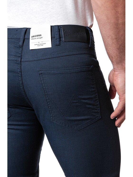 Wrangler Wrangler Pantaloni di tessuto ARIZONA Blu Straight Fit