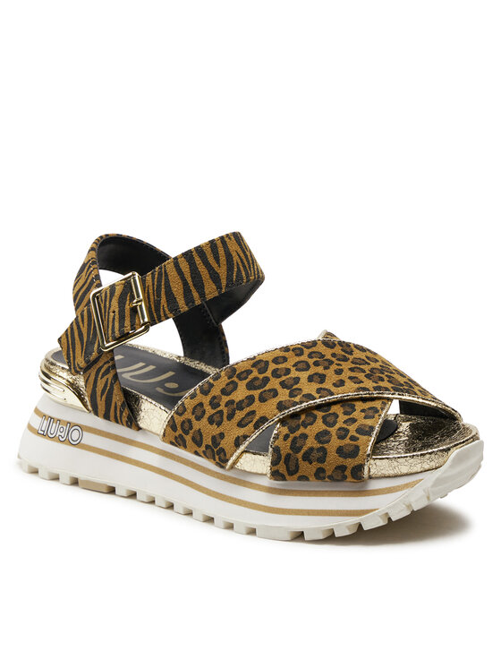 Liu Jo Liu Jo Sandale Maxi Wonder Sandal 11 BA4105 PX195 Smeđa