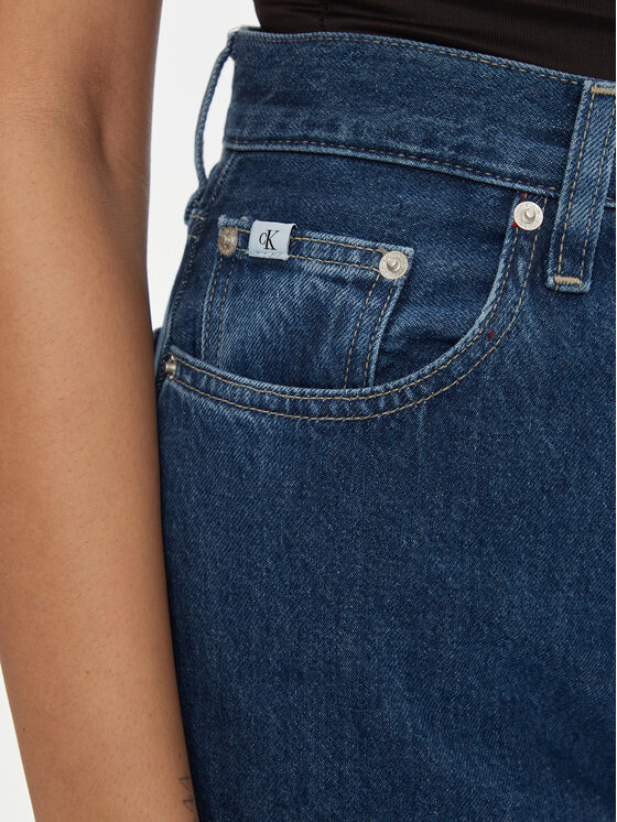 Calvin Klein Jeans Calvin Klein Jeans Jeansy J20J223428 Tmavomodrá Relaxed Fit