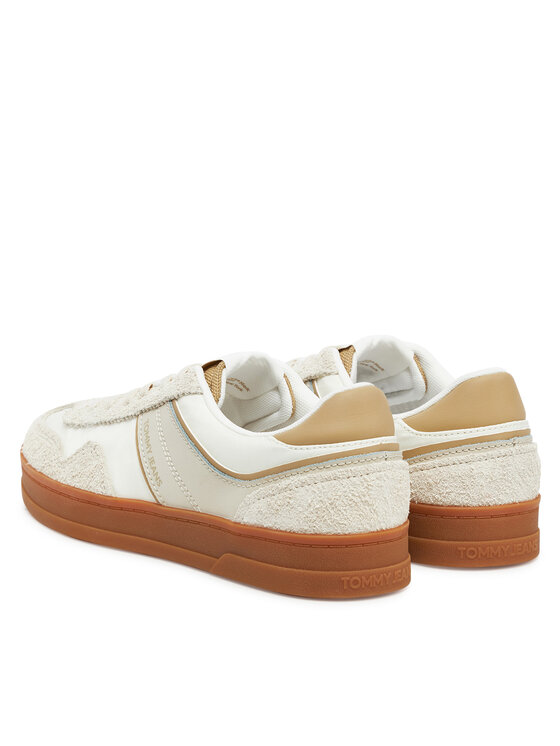 Tommy Jeans Tommy Jeans Laisvalaikio batai The Greenwich Mix Media EN0EN02730 Smėlio