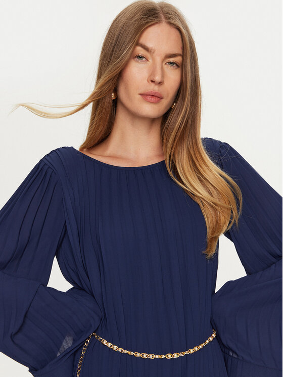 ViCOLO ViCOLO Estélyi ruha TS0396 Sötétkék Regular Fit