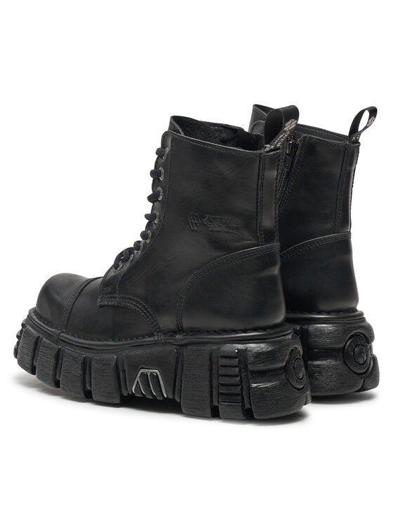 NEW ROCK NEW ROCK Bakancs M-NEWMILI083-S39 Fekete