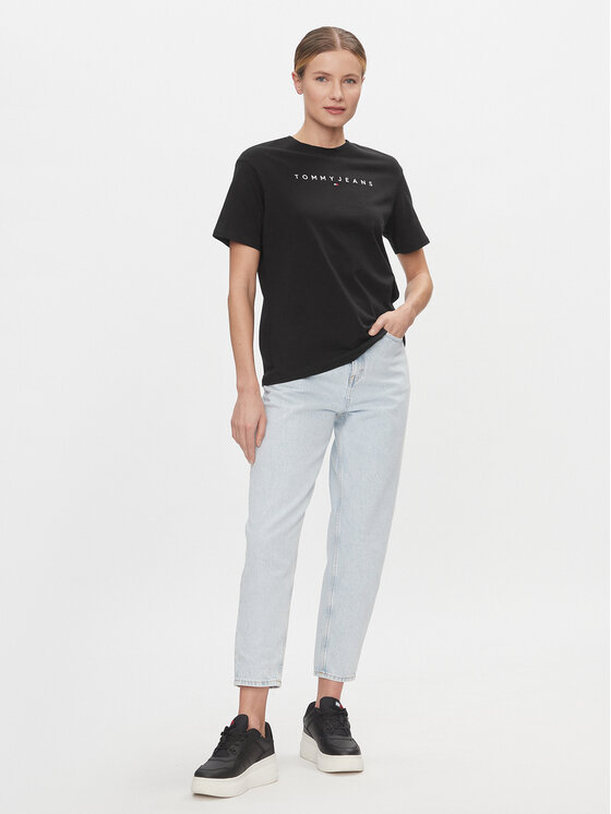 Tommy Jeans Tommy Jeans T-särk Tjw Rlx New Linear Tee DW0DW17836 Must Relaxed Fit