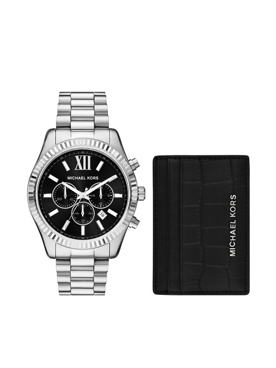 Pánské Hodinky Michael Kors, Barva: Stříbrná, MK1091SET