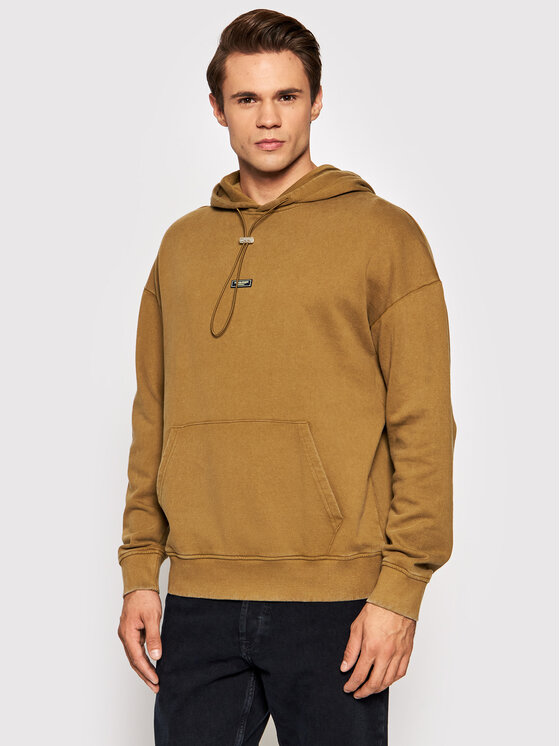 Felpa Brad 12193618 Marrone Loose Fit
