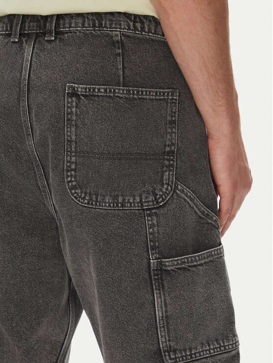 Jack&Jones Jack&Jones Джинсові шорти Alex 12273238 Сірий Baggy Fit
