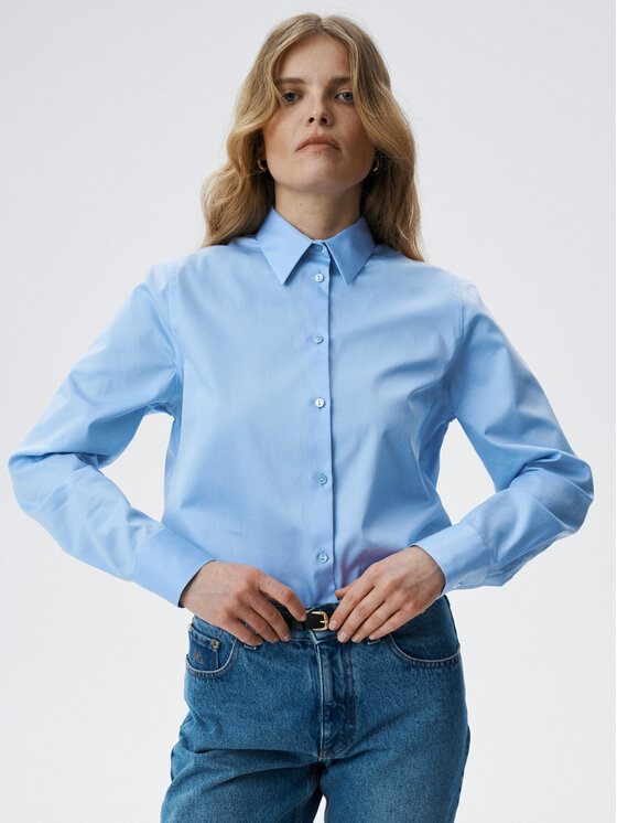 MARI PRETI MARI PRETI Camicia Elysian Blu Regular Fit