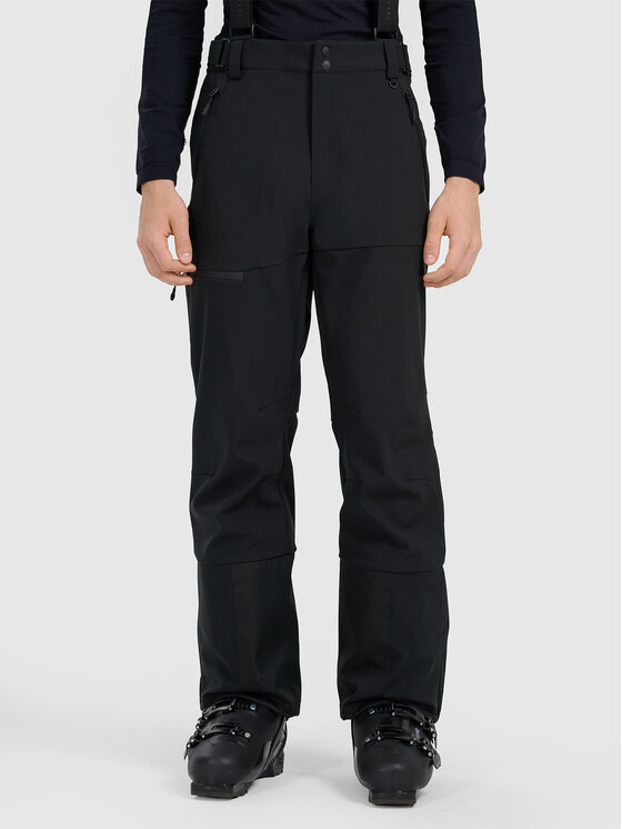 4F 4F Spodnie narciarskie SKIWEAR Czarny Regular Fit