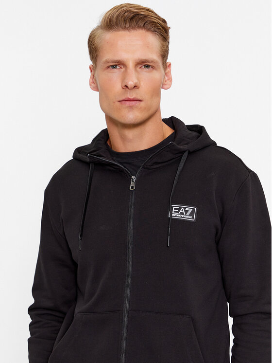 EA7 Emporio Armani EA7 Emporio Armani Felpa 6RPM81 PJ07Z 1200 Nero Regular Fit
