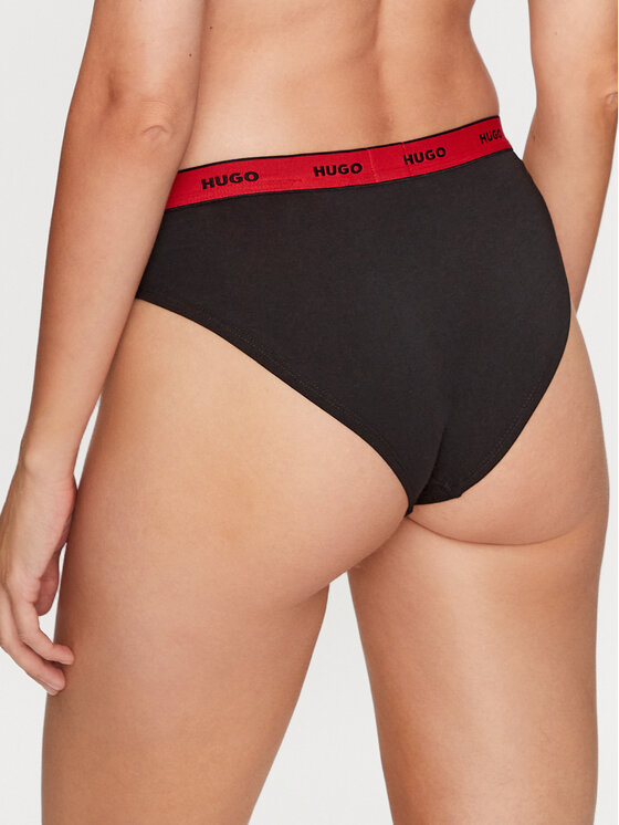 HUGO Hugo Set di 3 culotte classiche 50480157 Nero