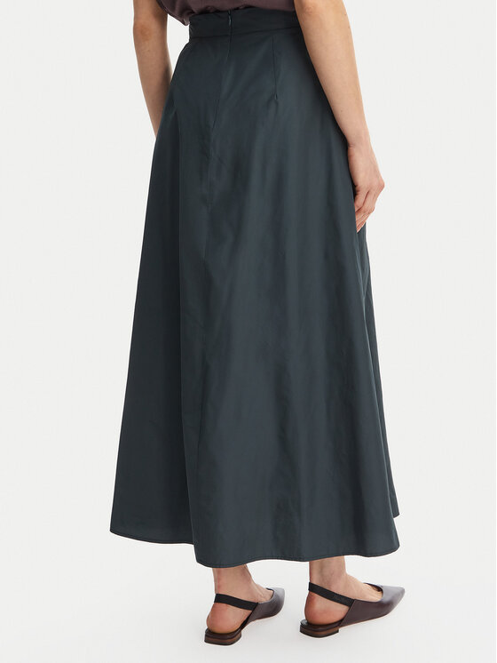 Marella Marella Trapézová sukně Emme by Marella Eburnea 2615101032 Zelená Regular Fit