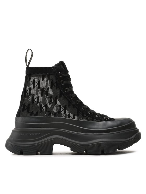 KARL LAGERFELD KARL LAGERFELD Μποτάκια KL42959F Μαύρο