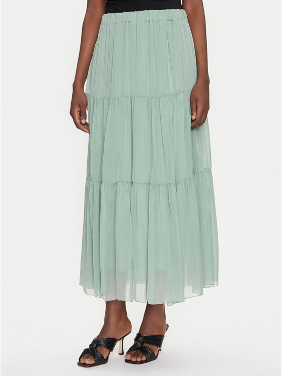 Dixie Dixie Maxi szoknya G207W007A Zöld Regular Fit