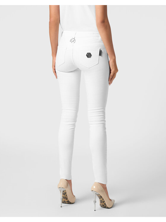 PHILIPP PLEIN PHILIPP PLEIN Jeggins 22291 Bílá