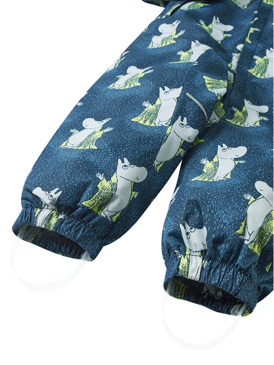 Reima Reima Ziemas kombinezons Moomin Lyster 5100011D Tumši zils Regular Fit