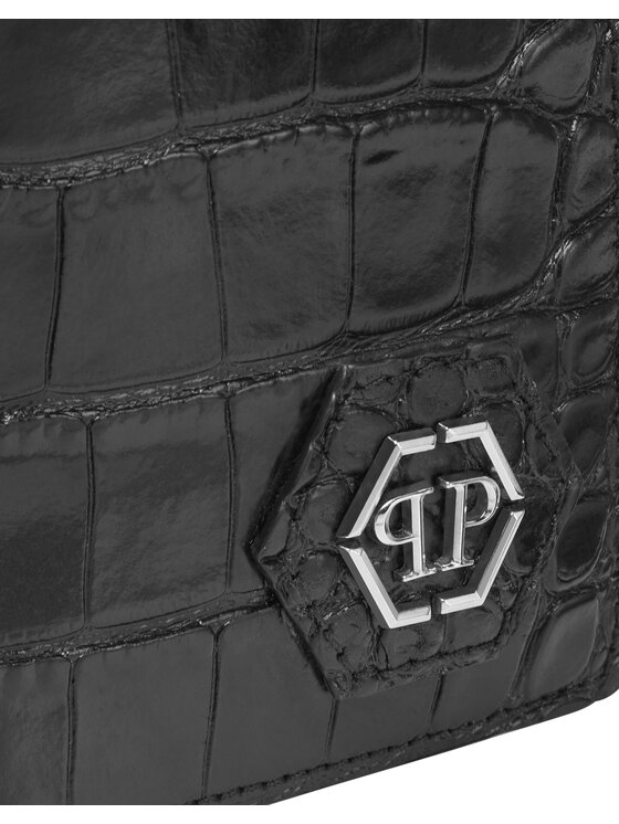 PHILIPP PLEIN PHILIPP PLEIN Sada pouzdro na karty a klíčenka 26787 Černá