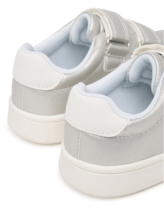 Calvin Klein Calvin Klein Sneakersy Low Cut Velcro V1A9-83205-0376 M Strieborná