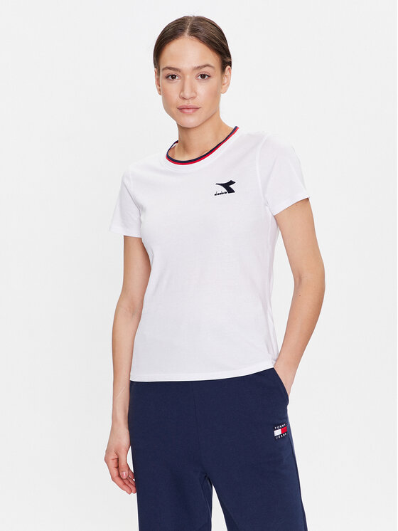 Diadora Majica Tweener 102.179325 Bela Regular Fit