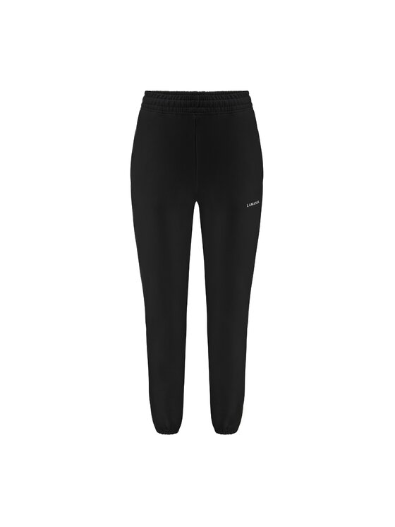 La Mania La Mania Spodnie dresowe COZY 3 Czarny Classic Fit