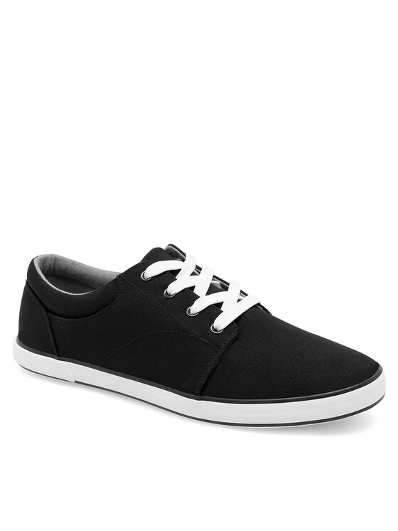 Lanetti Lanetti Sneakers aus Stoff MS20347-11 Schwarz