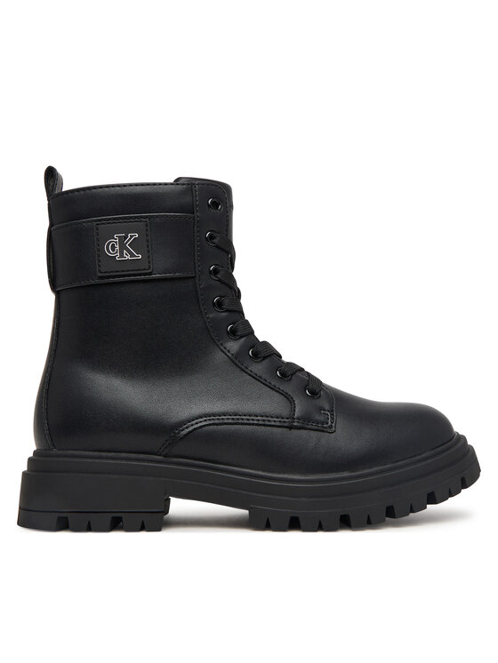 Calvin Klein Calvin Klein Scarponcini Lace-Up Bootie V3A5-83420-1355 Nero