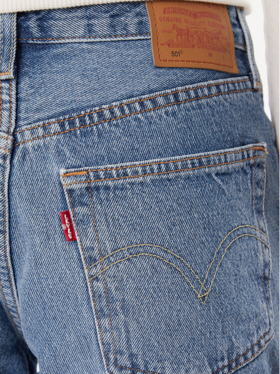 Levi's® Levi's® Kratke traperice 501® Rolled 29961-0035 Plava Relaxed Fit