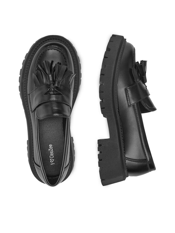 DeeZee DeeZee Loafersy S670-21 Czarny