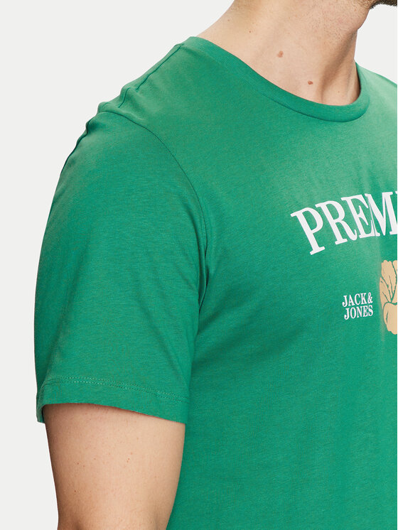 Jack&Jones Jack&Jones T-krekls Jprblaalfie 12259673 Zaļš Regular Fit
