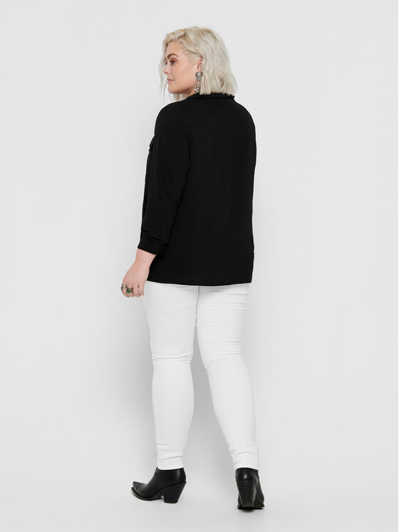ONLY Carmakoma ONLY Carmakoma Jeans 15197368 Weiß Skinny Fit