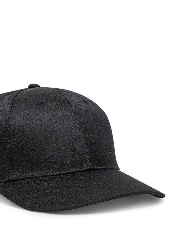 Tommy Hilfiger Tommy Hilfiger Kepurė su snapeliu Monogram AM0AM13386 Juoda