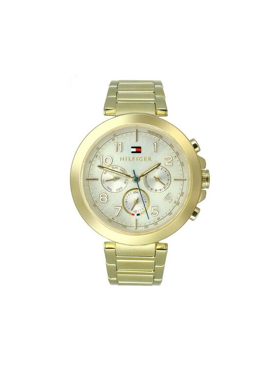 Tommy Hilfiger Tommy Hilfiger Zegarek damski Gold Złoty