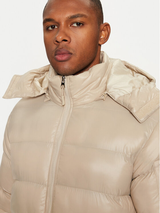 Brave Soul Brave Soul Зимно яке MJK-JAREDLONGSTN Бежов Regular Fit