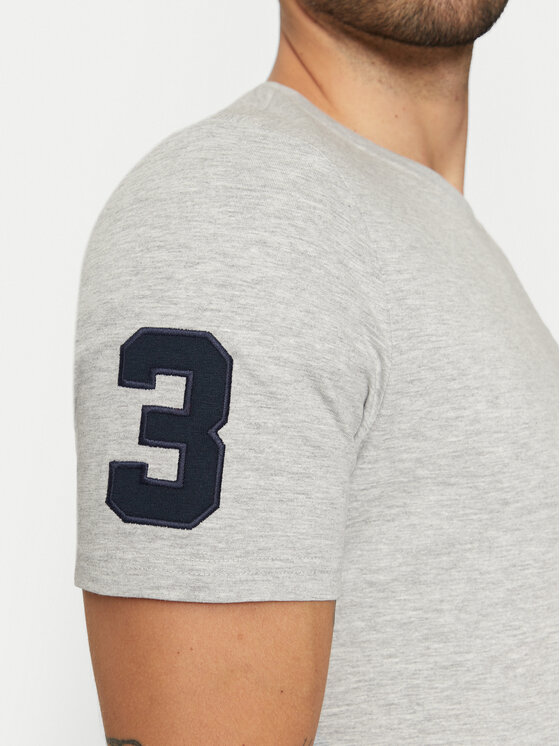U.S. Polo Assn. U.S. Polo Assn. T-Shirt MUP3311 Szary Slim Fit