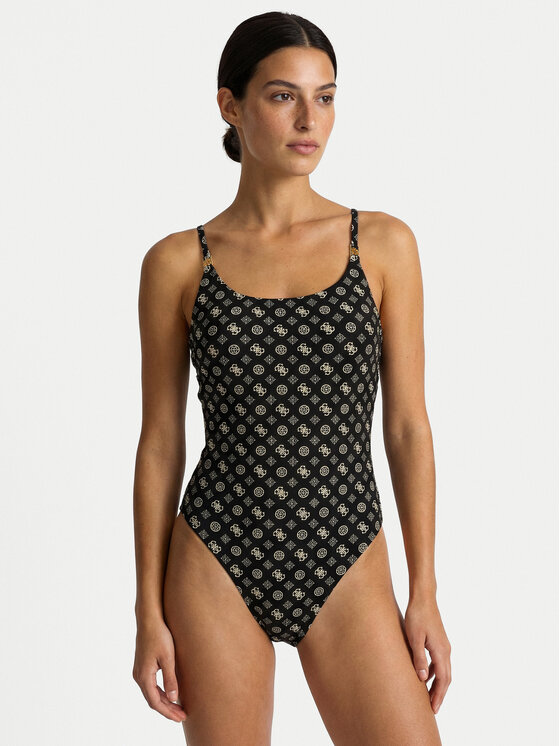 Guess Costum de baie E6GJ10 MC04R Negru