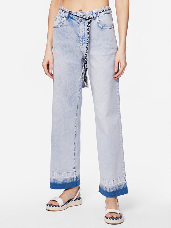 Marc Aurel Džínsy 1684 2302 92998 Modrá Loose Fit