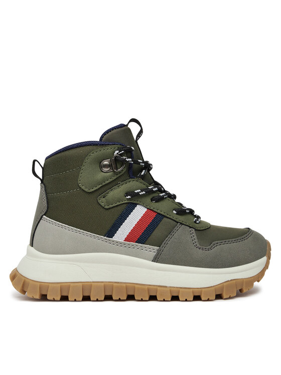 Tommy Hilfiger Gležnjače T3B9-33680-1696A M Zelena